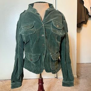 Live A Little vintage corduroy jacket